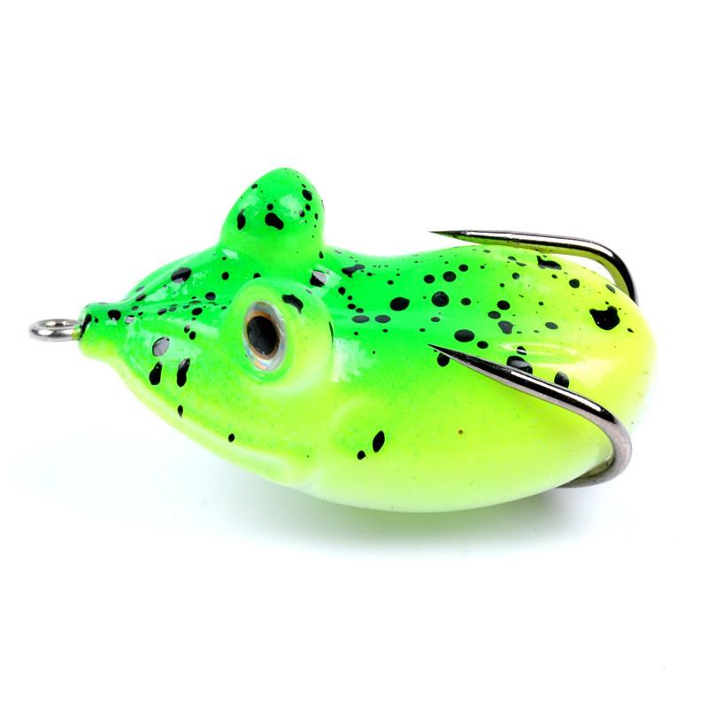 Mồi câu lure mồi nhái giả câu cá lóc cá sộp 5.4cm 11.6g nhái hơi câu cá siêu nhậy MOI-9