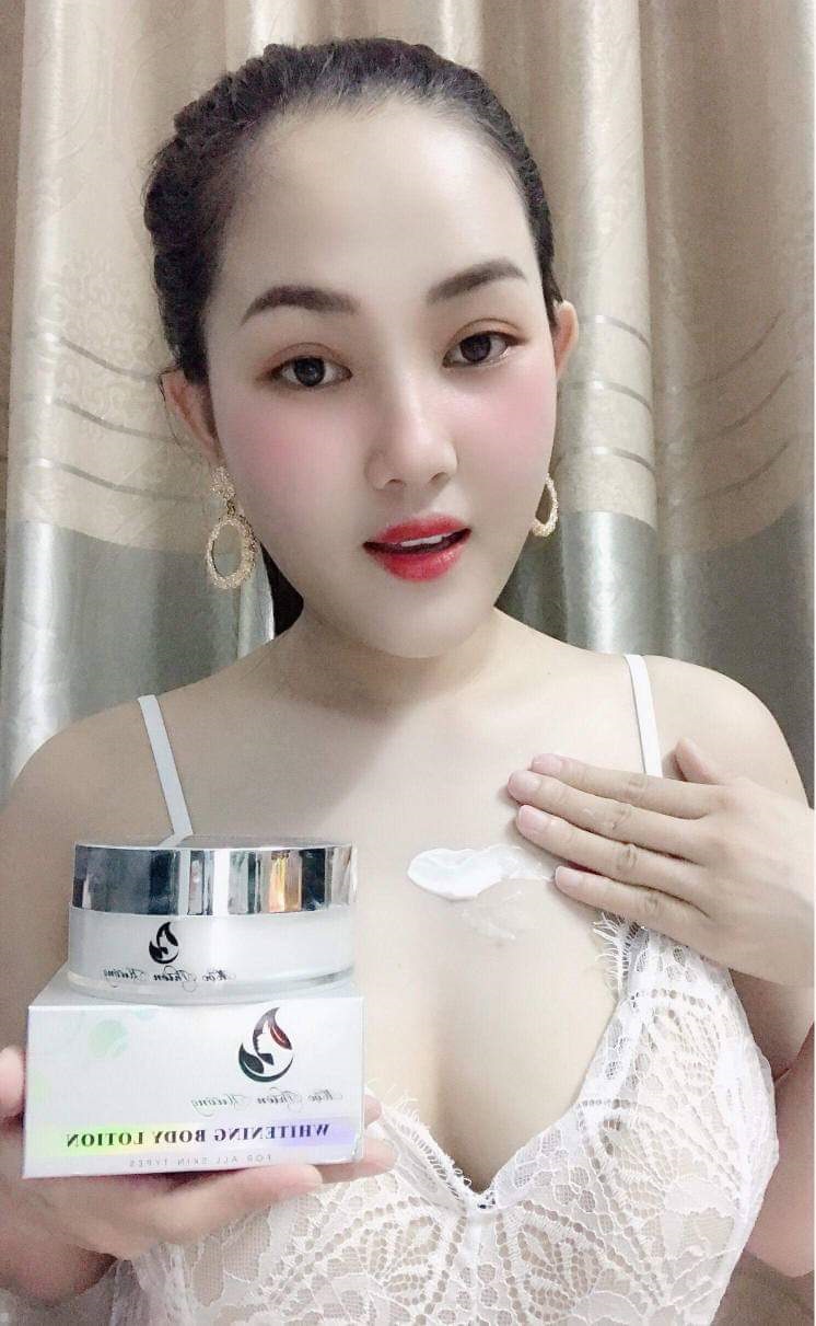 Kem Body Dưỡng Thể Trắng Da Sau 7 Ngày Whitening Body Lotion - Mộc Thiên Hương