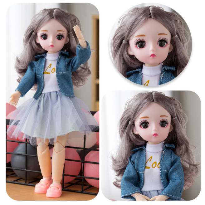 Búp Bê Baboliy Cao 30cm 12 Khớp Vô Cùng Đáng yêu