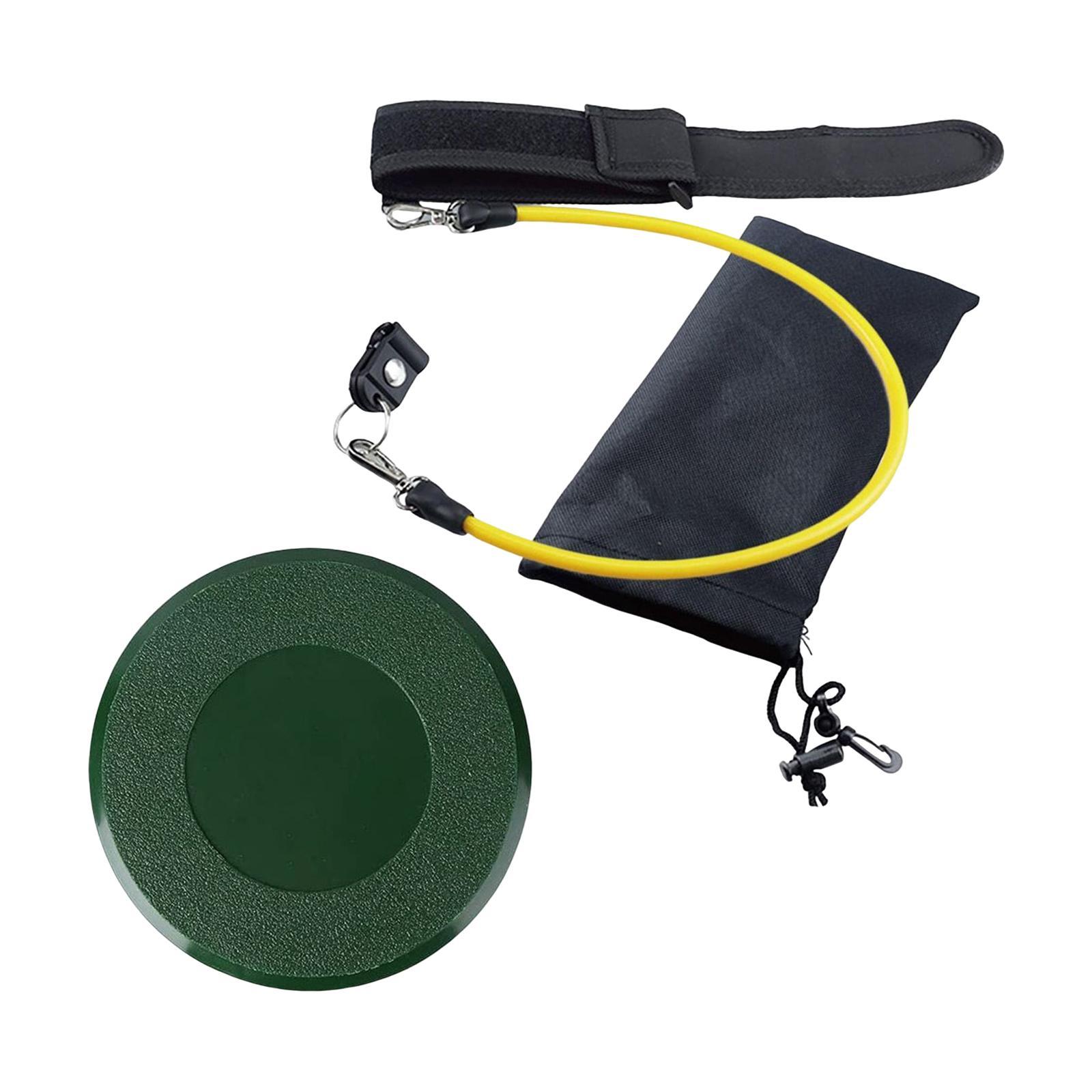 Golf Swing Trainer Training Aid Posture Elastic Resistance Rope with Golf Cover for Indoor Outdoor