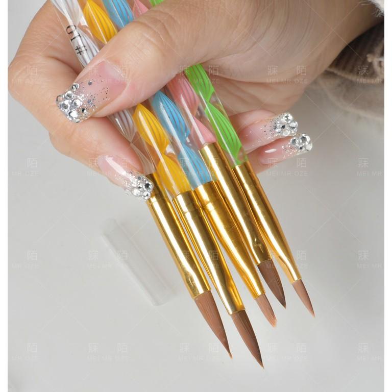 Set Cọ Làm Hoa 5 Cây Chuyên Nghiệp