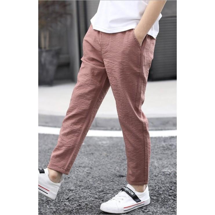 Quần đũi lụa cotton co giãn