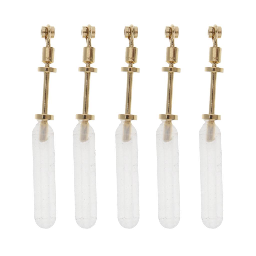 5 Pieces Copper Head Fishing Float Seat Vertical Buoy Carp Fishing Lake Fishing Accessories