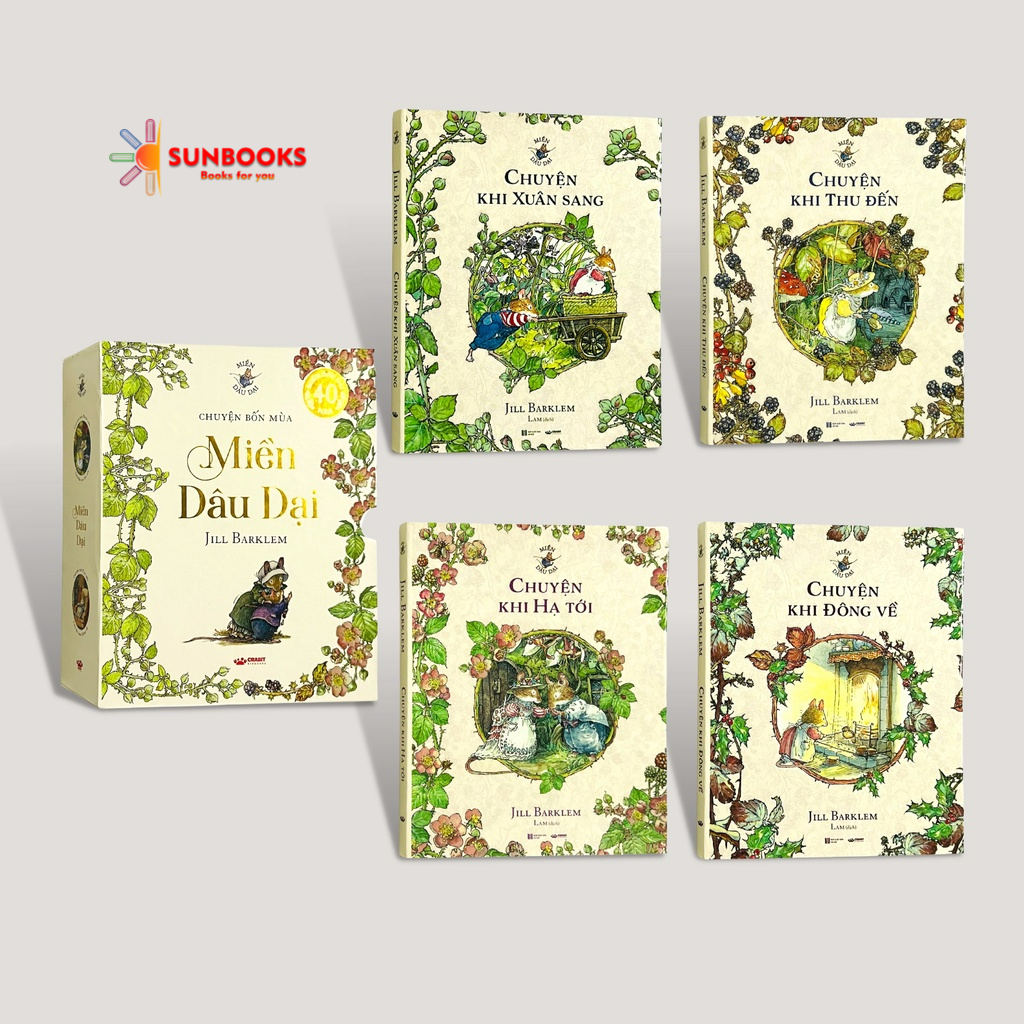 Bộ sách - Miền Dâu Dại - Boxset 4 cuốn