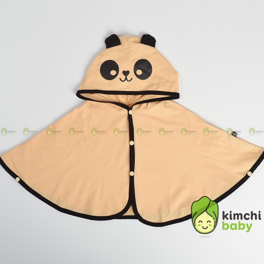 Áo Chống Nắng Bé Gái, Bé Trai Minky Mom Mẫu Cánh Dơi 3D Vải Cotton 100%, Áo Choàng Thú Cho Bé Mặc Hè MKMAK2101