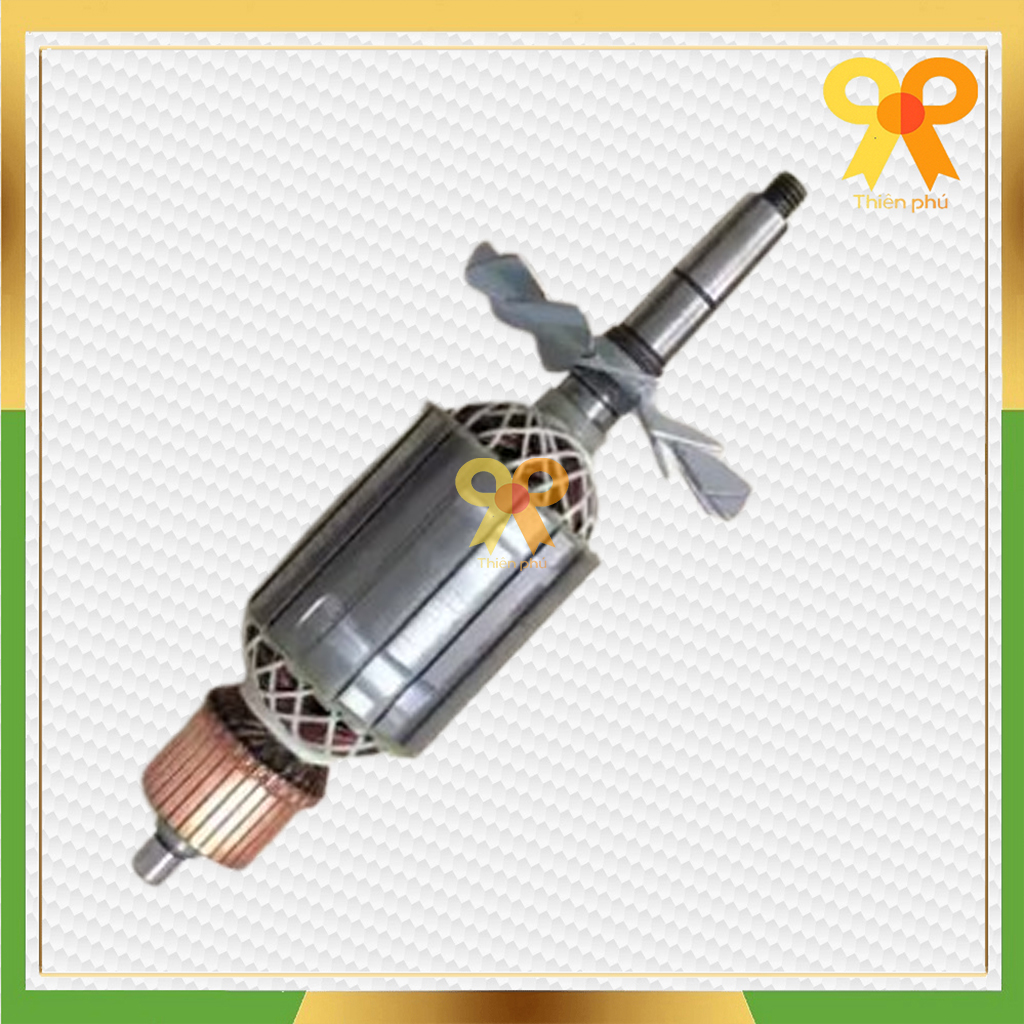Rotor máy cắt sắt dây curoa - dây đai thân 57mm dài 222mm