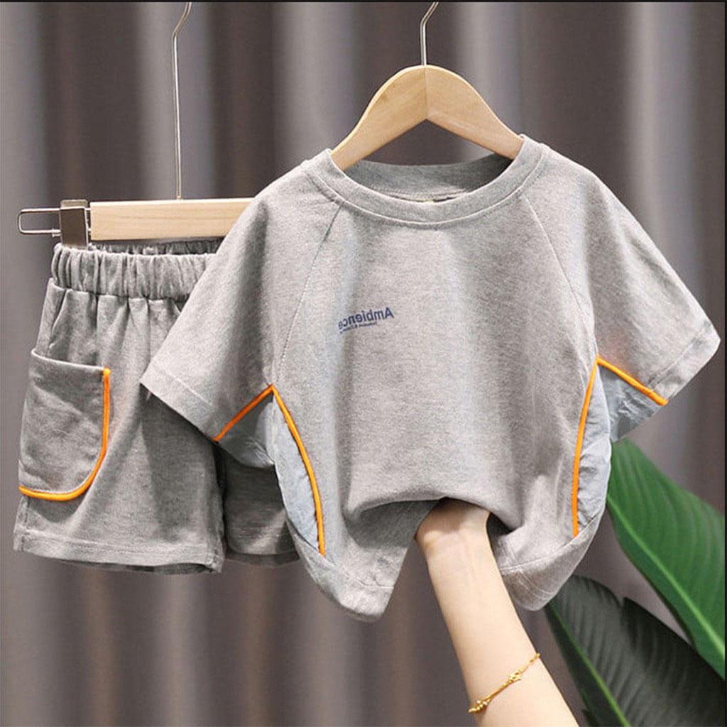 Bộ cộc tay cho bé ROSY KIDS, Đồ bộ bé trai chất cotton Cao Cấp cho bé từ 6- 25kg
