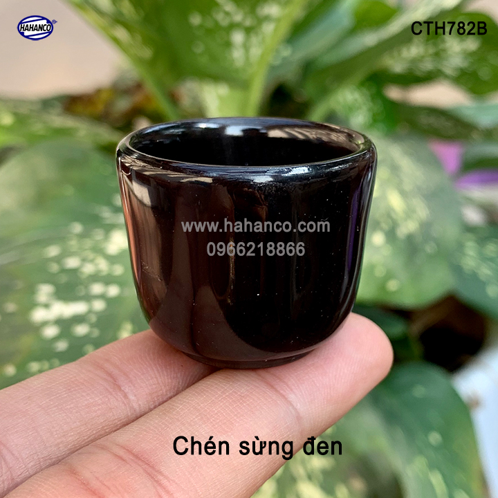 Chén sừng Trâu và bò Châu phi /uống Trà /R.ư.ợ.u (CTH782) thanh lọc giải độc và nhiệt cho cơ thể