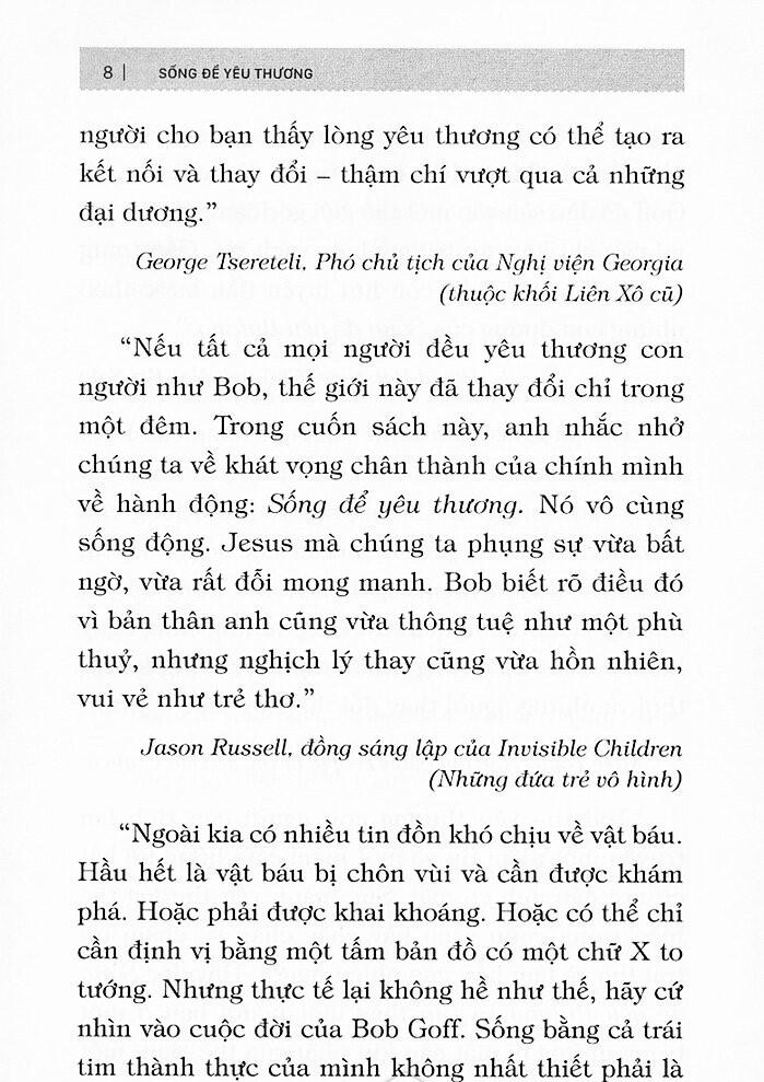 Sống Để Yêu Thương