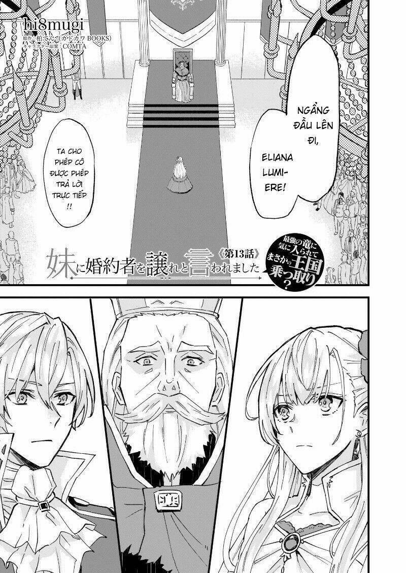 imouto ni fiancee wo yuzure to iwaremashita, saikyou no ryuu ni kiniirarete masakano okoku nottori? chapter 13 2