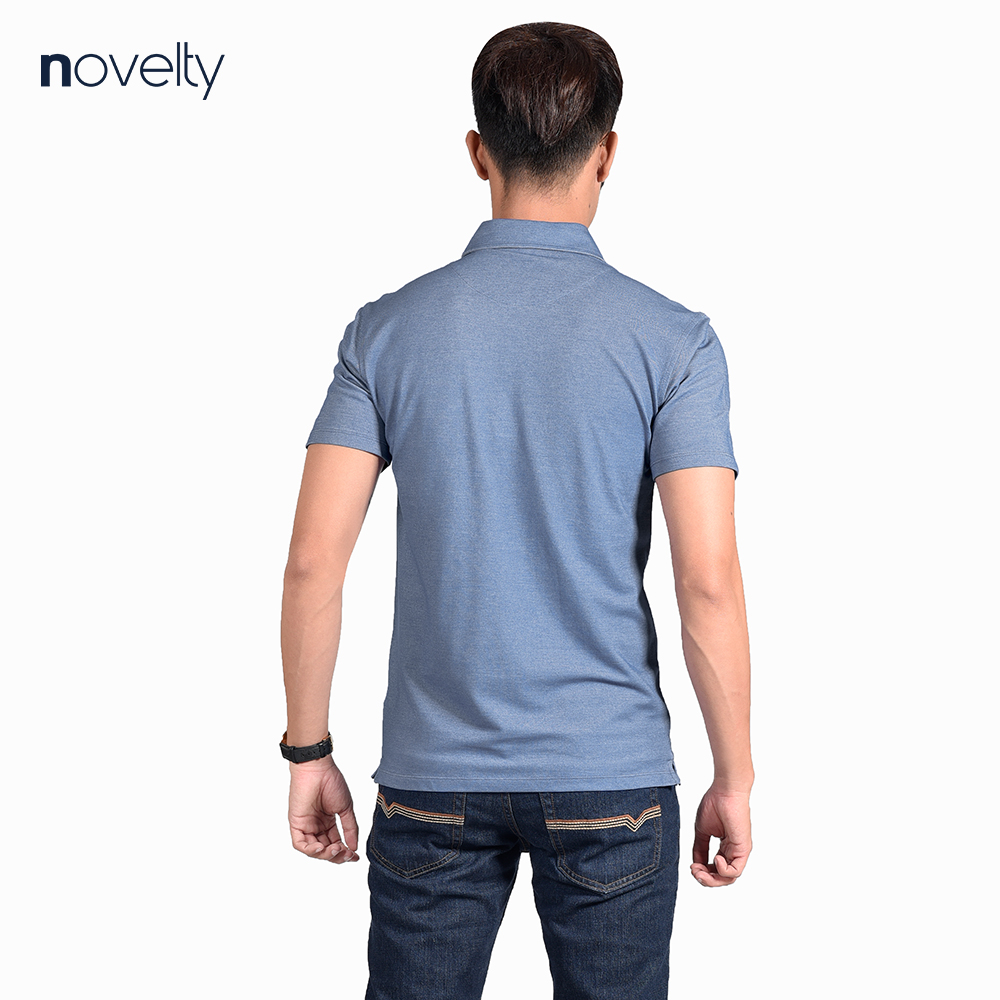 Áo thun nam Polo NOVELTY kiểu dáng Melange NATMMWMT3R210100N