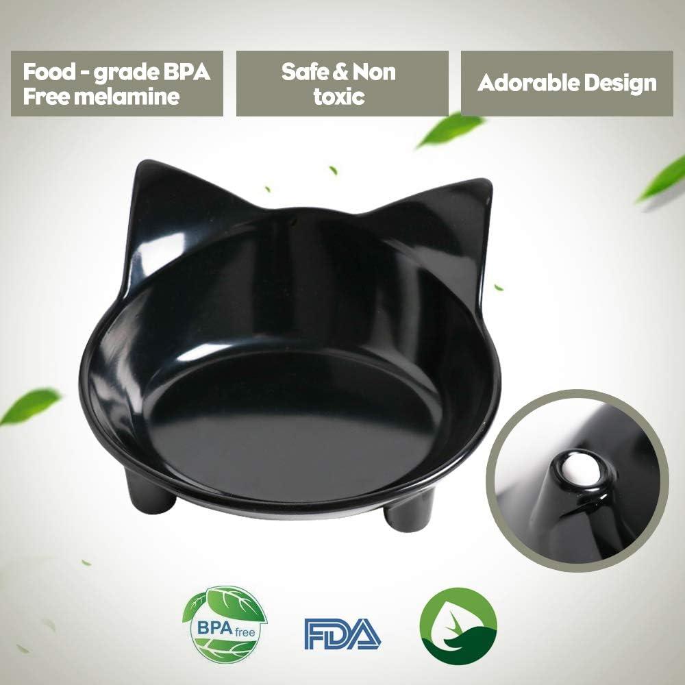 Cat Food Bowl Non-Slip Dog Bowl Thức ăn thú cưng bát Nước Nước Nước mèo Cat Dog Rabbit Puppy