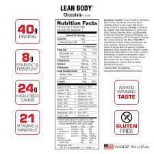 Dinh Dưỡng Thay thế bữa ăn Labrada LeanBody Thùng 80 gói/thùng