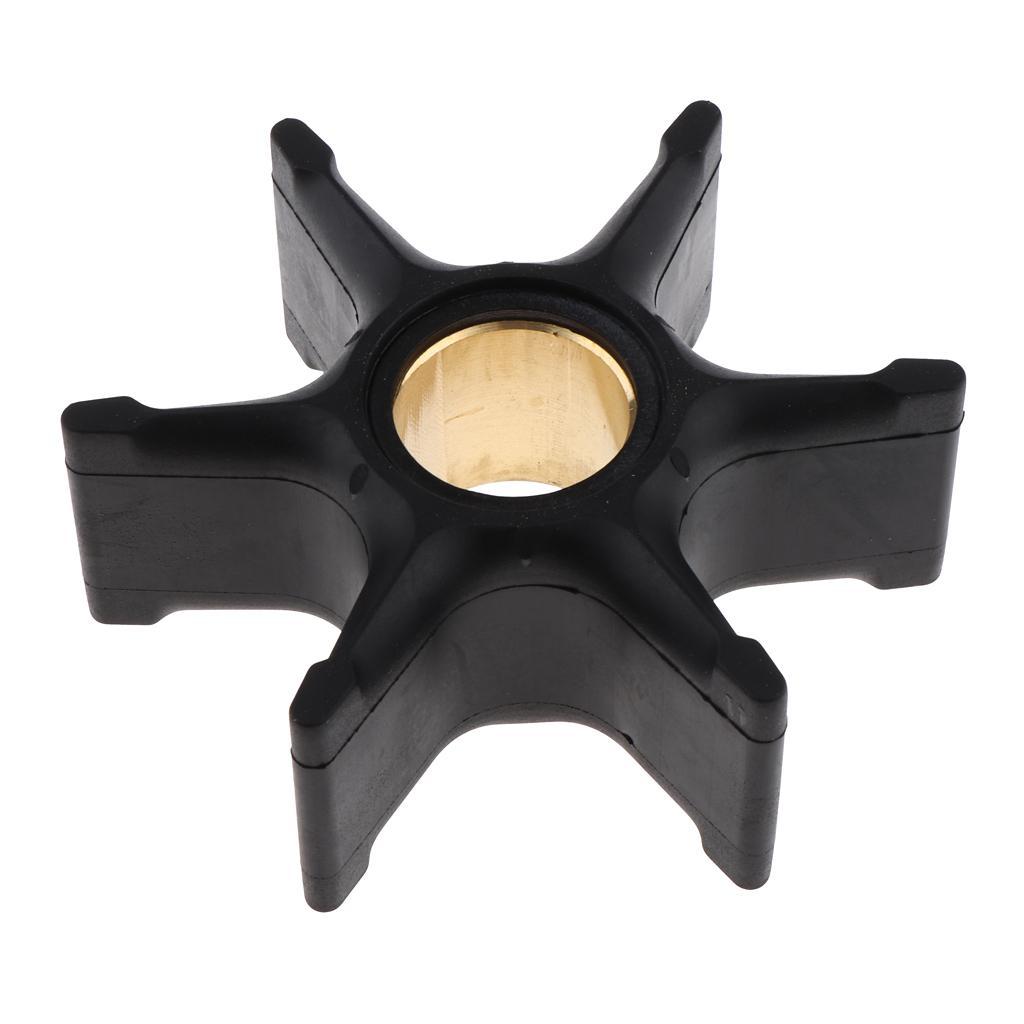 Rubber Water Pump Impeller Marine Impeller for  HJB-O-119, Black