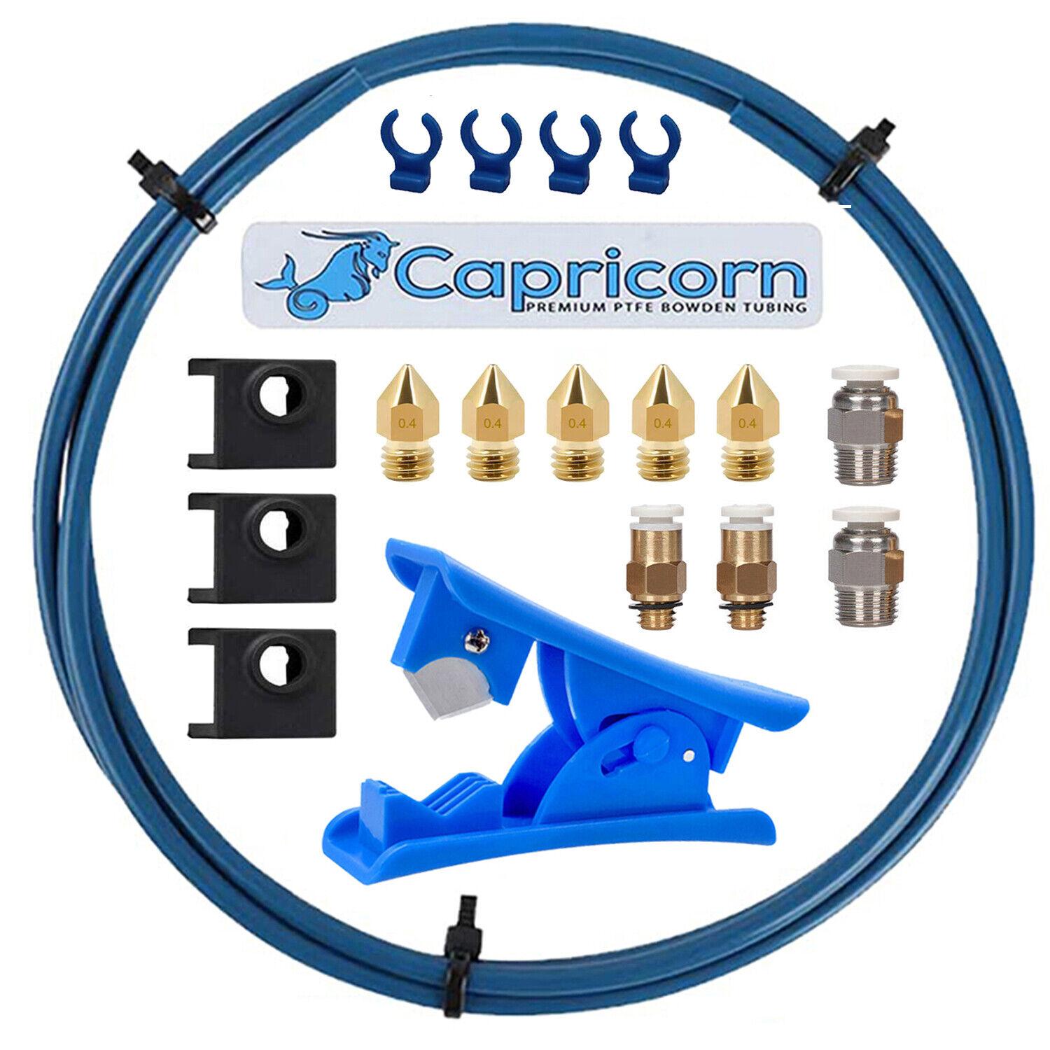 CREALITY MAPRICORN BOWDEN PTFE TIPING XS SERIE 1M Ống phù hợp nhanh 1PCS Lắp khí nén Push 1.75mm Filament Part