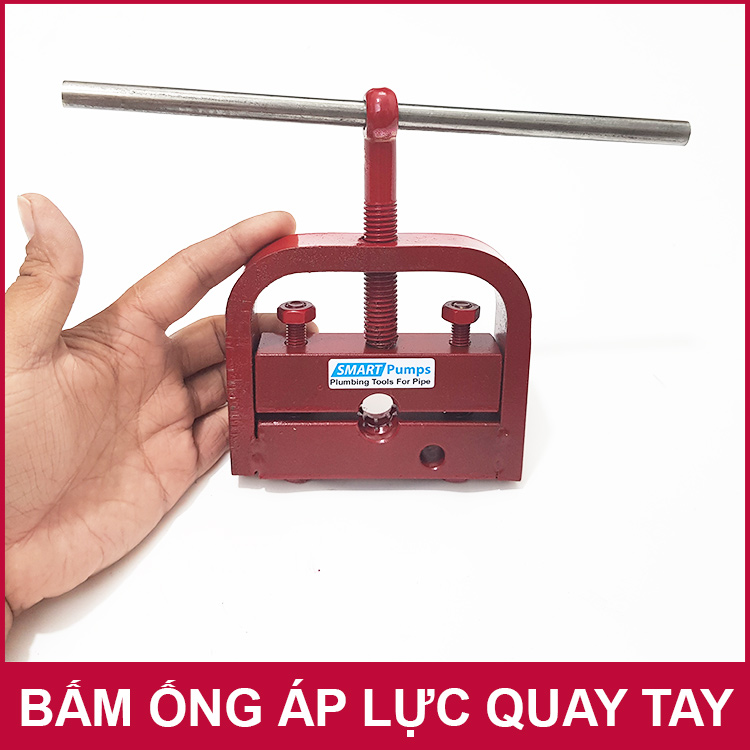 Máy bấm ống áp lực cao quay tay