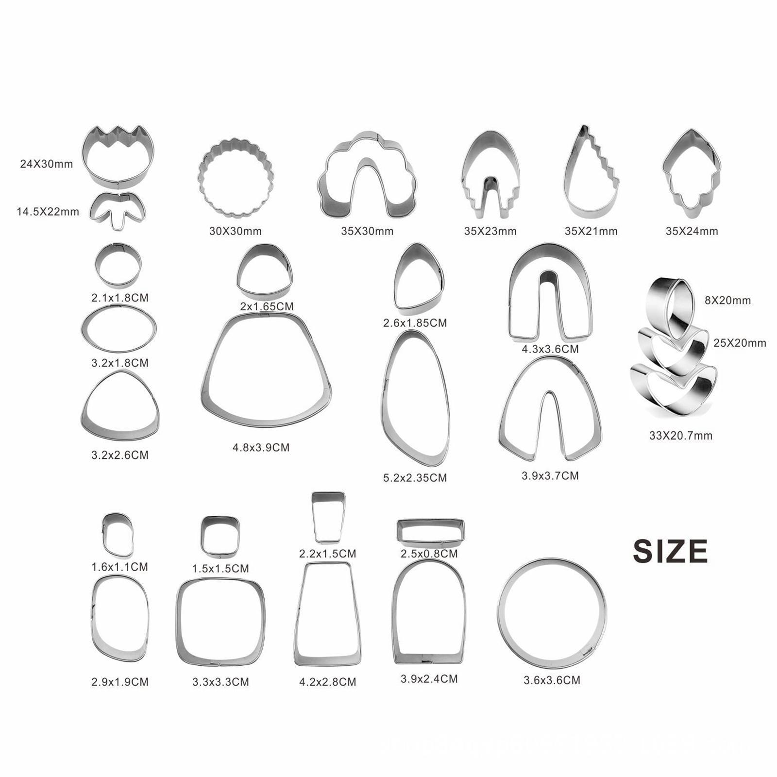 24 Pieces Polymer Clay DIY Polymer Clay Jewelry