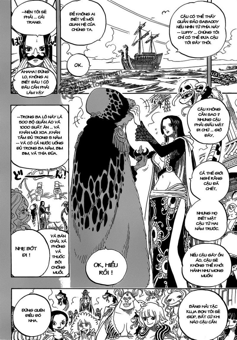 đảo hải tặc - one piece chapter 599 2