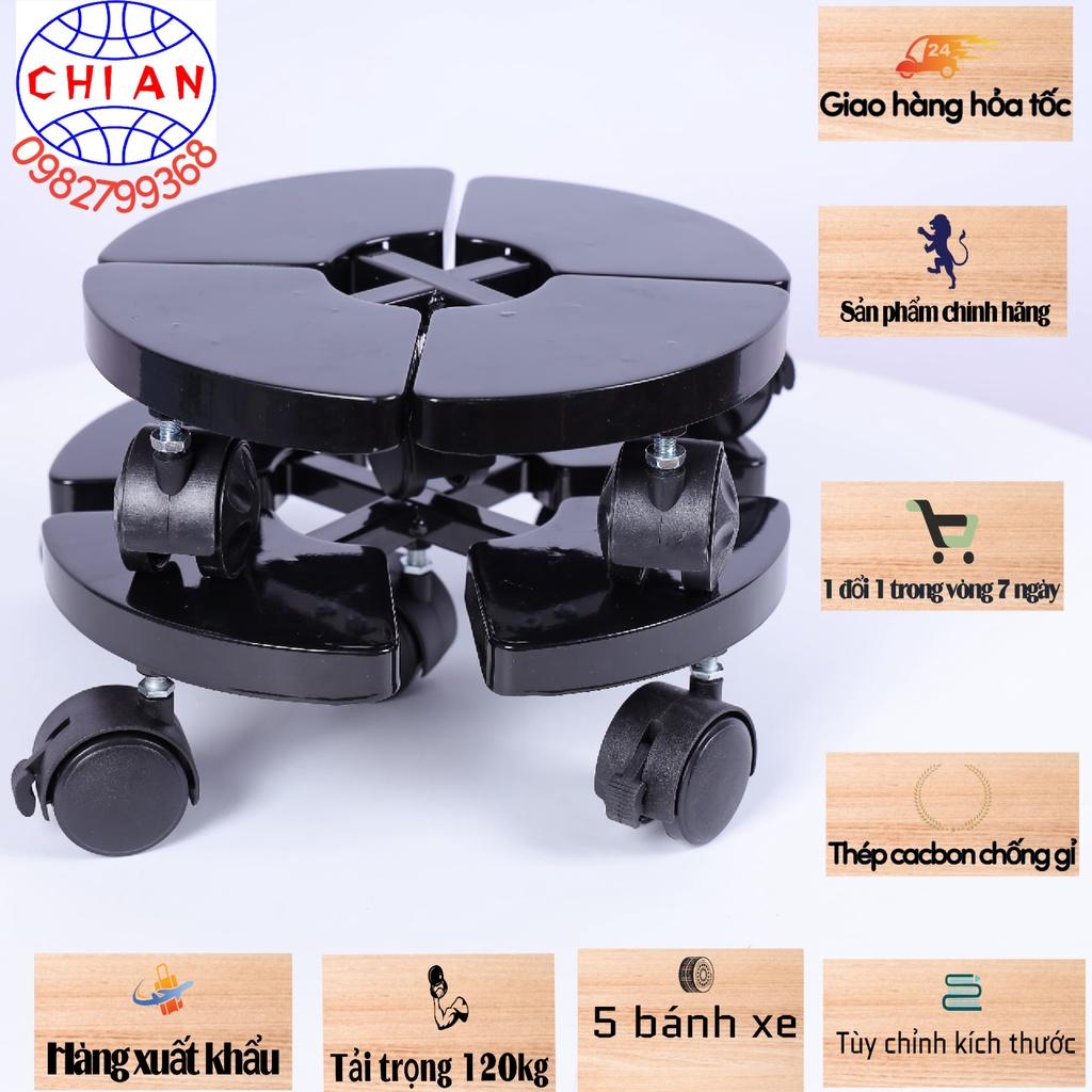 Đế lót chậu cây có bánh xe - CA001 - thiết kế thông minh tuỳ chỉnh kích thước chịu tải trọng 120kg