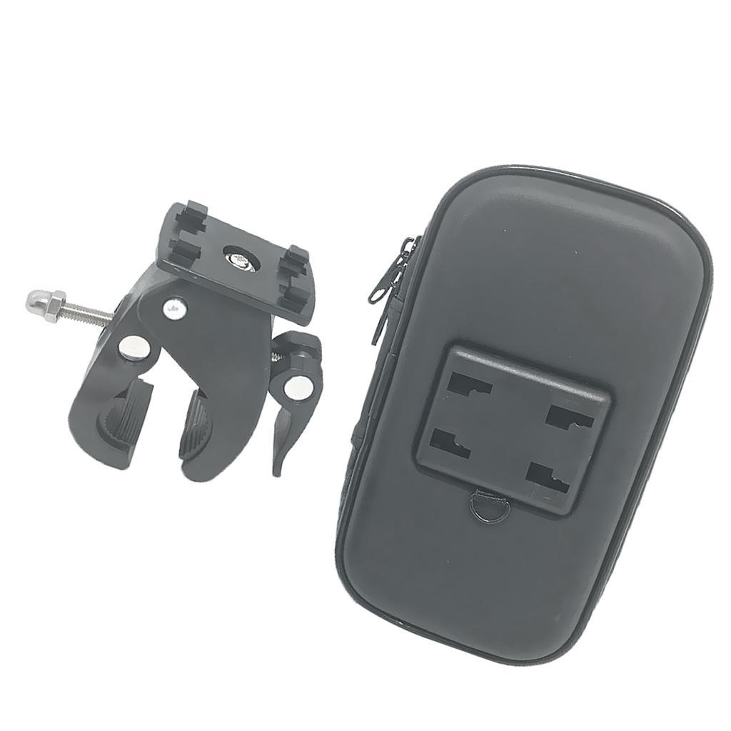 Waterproof 5.5'' Phone Handlebar Mount Holder Bag With Clamp Plastic