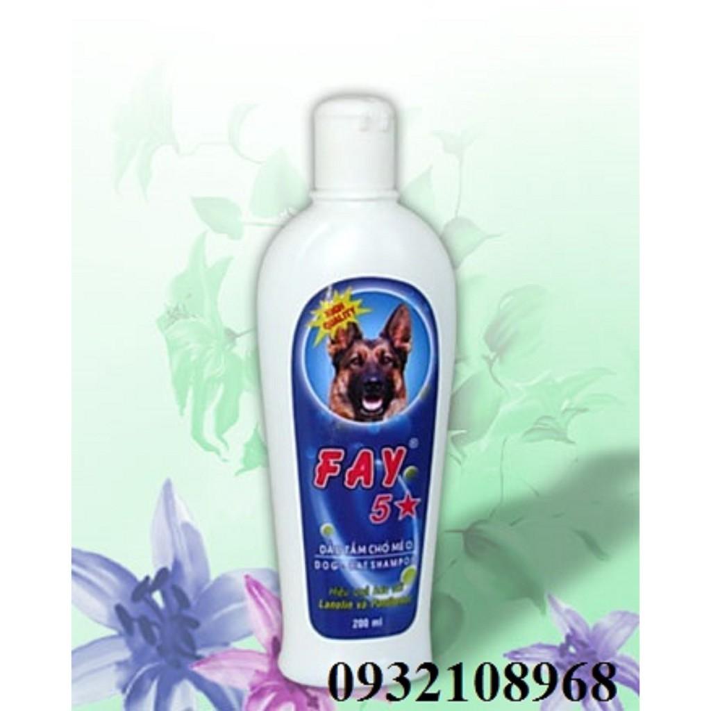 SỮA TẮM FAY 5 SAO CHO CHÓ MÈO 300ML