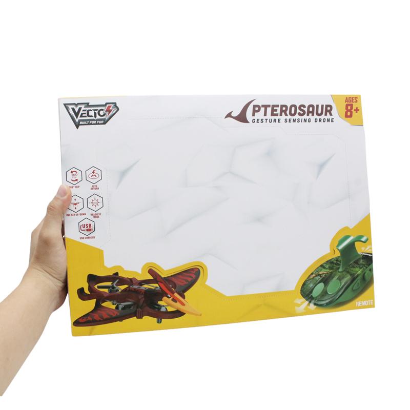 Đồ Chơi Siêu Drone Điều Khiển Từ Xa Khủng Long Pterosaur - Vecto VTX78/RD - Màu Đỏ