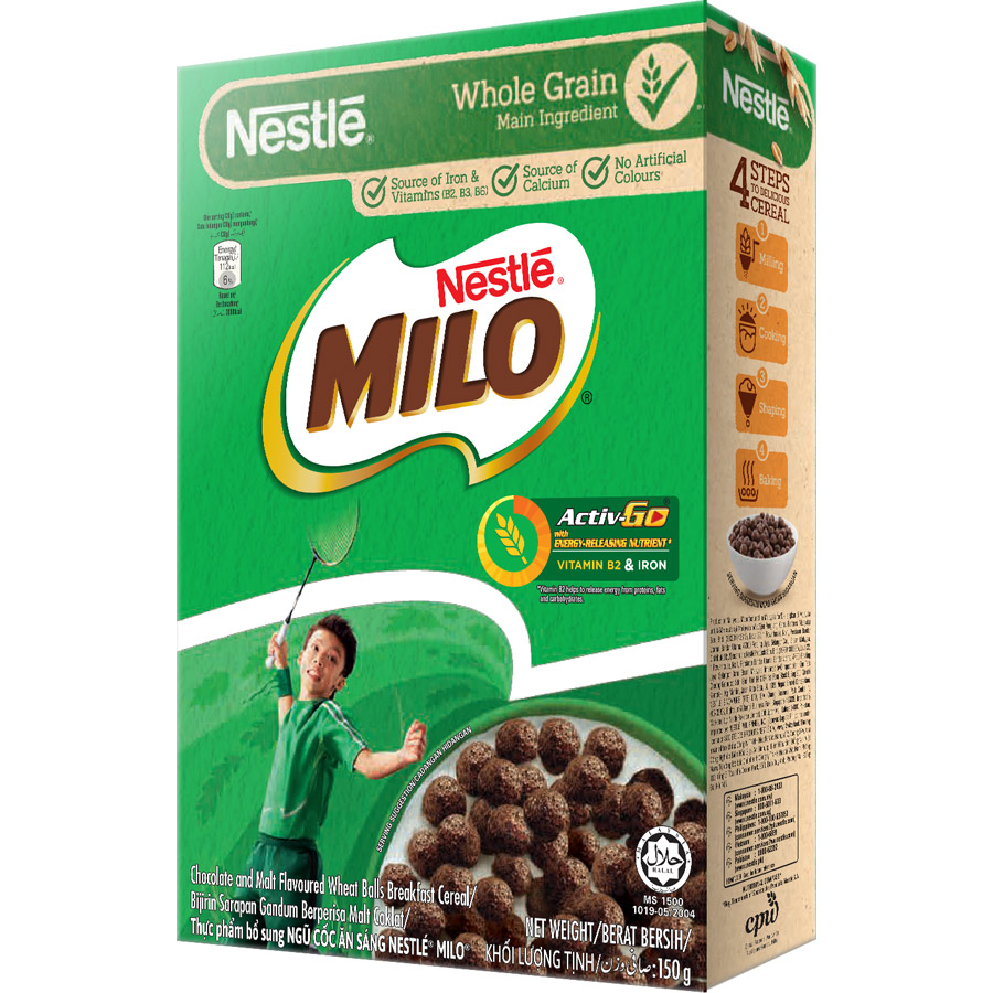 Ngũ cốc ăn sáng MILO (Hộp 150g)