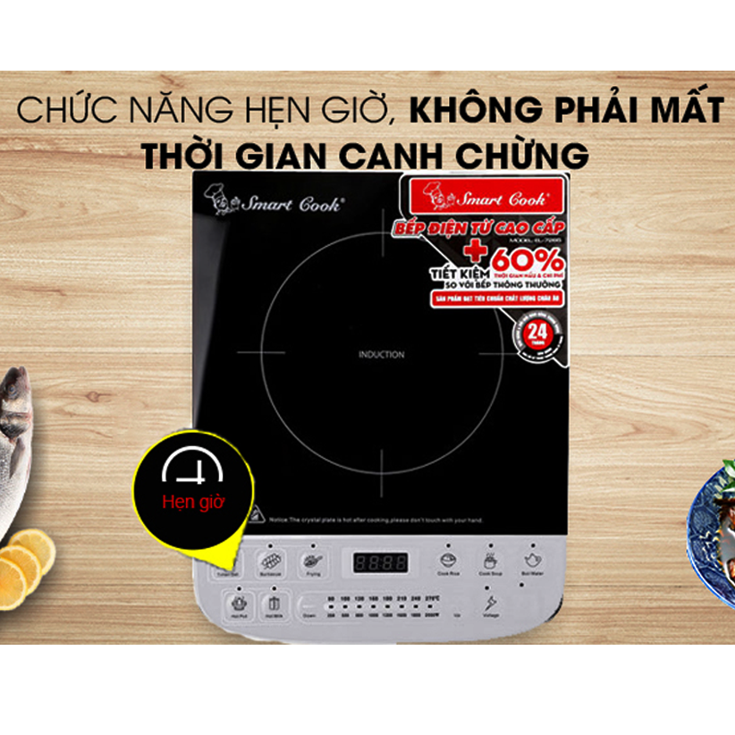 Bếp điện từ đơn Smartcook EL-7285 sản phẩm của tập đoàn Elmich - Hàng chính hãng