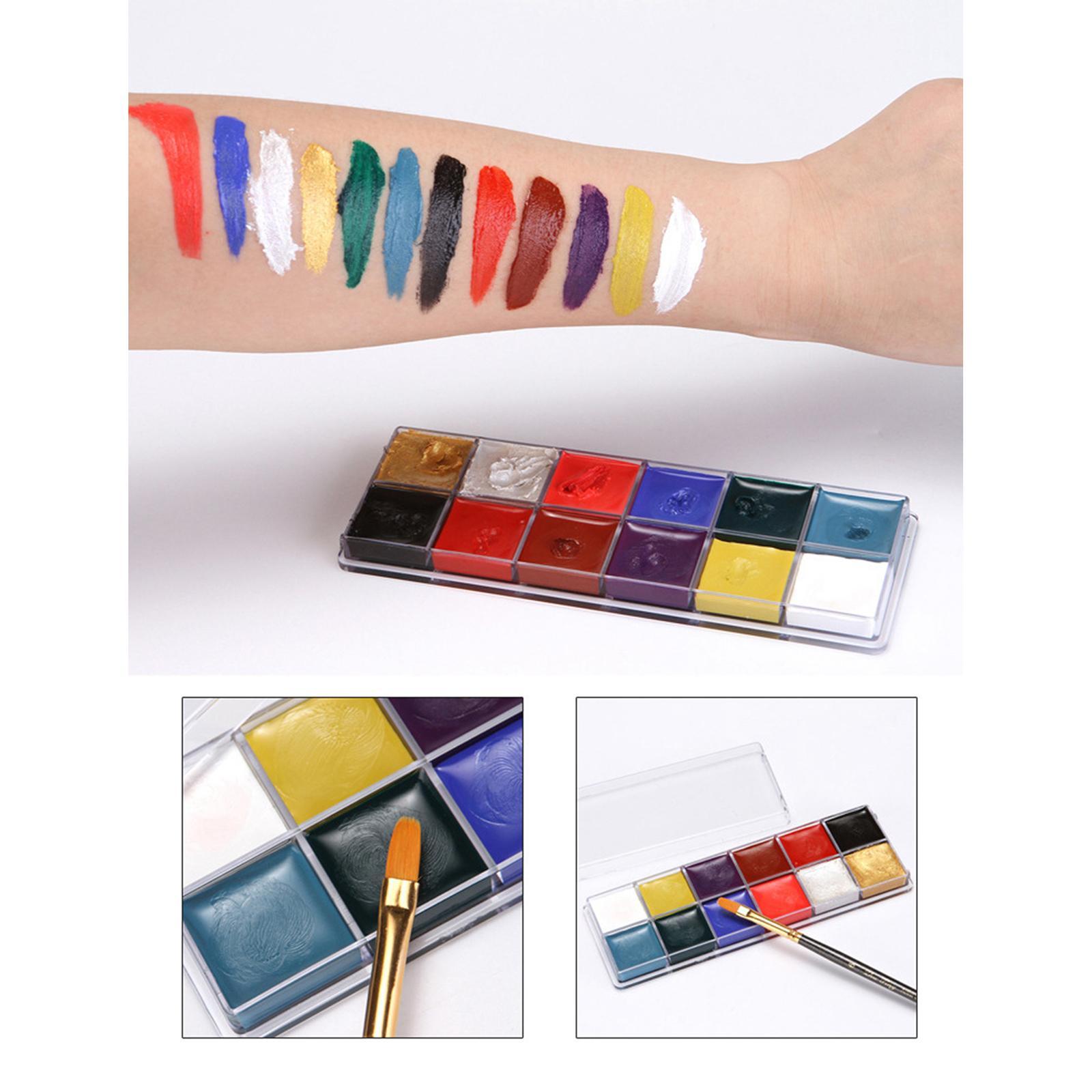 Face and Body Paint Face Painting Kit Kit for Cosplay Stage