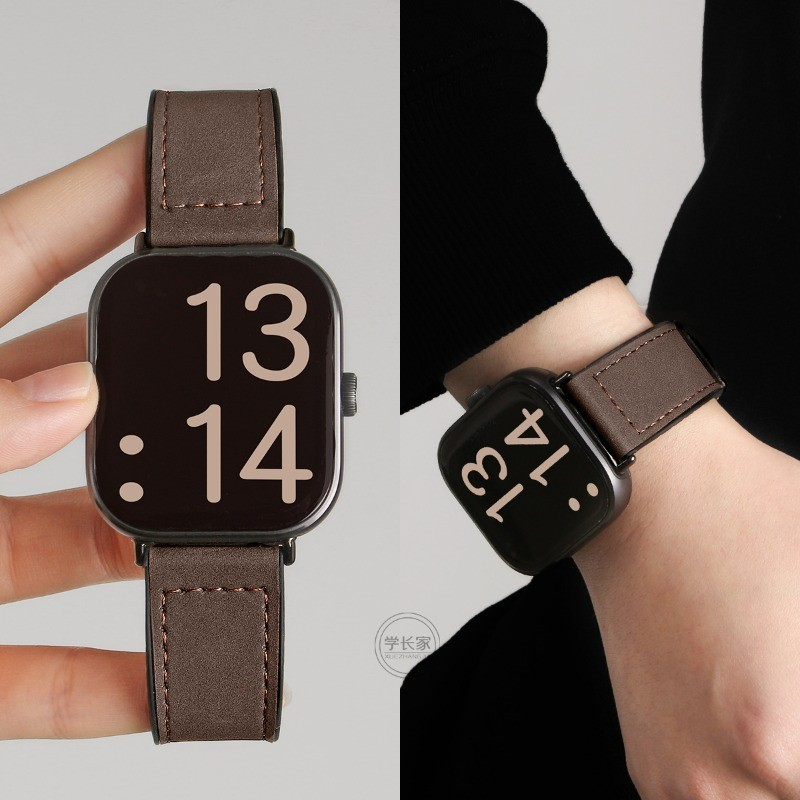 Dây đeo khóa từ tính dành Cho đồng hồ thông minh Redmi Watch 4 - Redmi Watch 5 - Mi band 8 Pro - Dây da đeo 22mm cho smartwatch - Hàng nhập khẩu