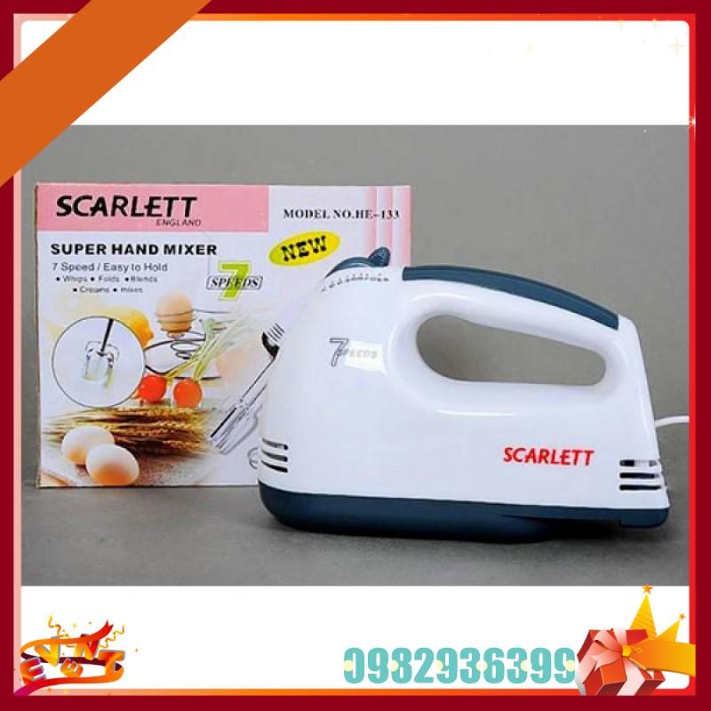 Máy Đánh Trứng – Scarlett 180W – Máy Đánh Trứng Cầm Tay Giá Rẻ - Máy Đánh Bột Làm Bánh - Hàng Chính Hãng