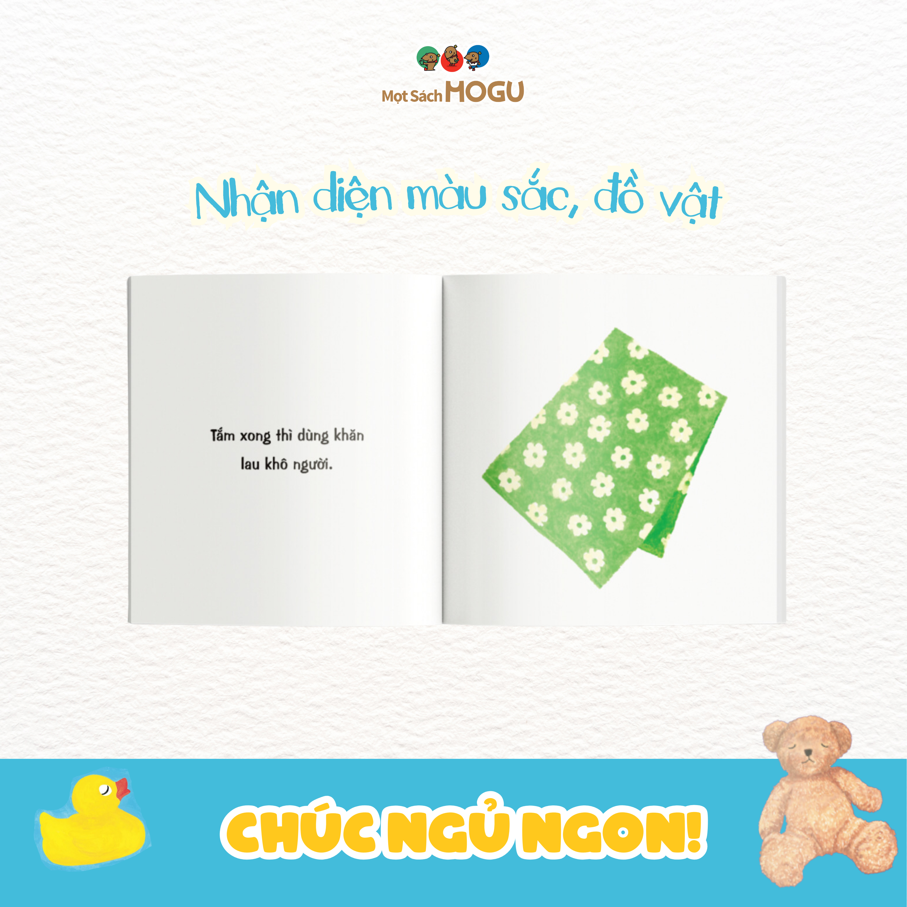 Truyện Ehon bé 1-2-3 tuổi - Chúc ngủ ngon