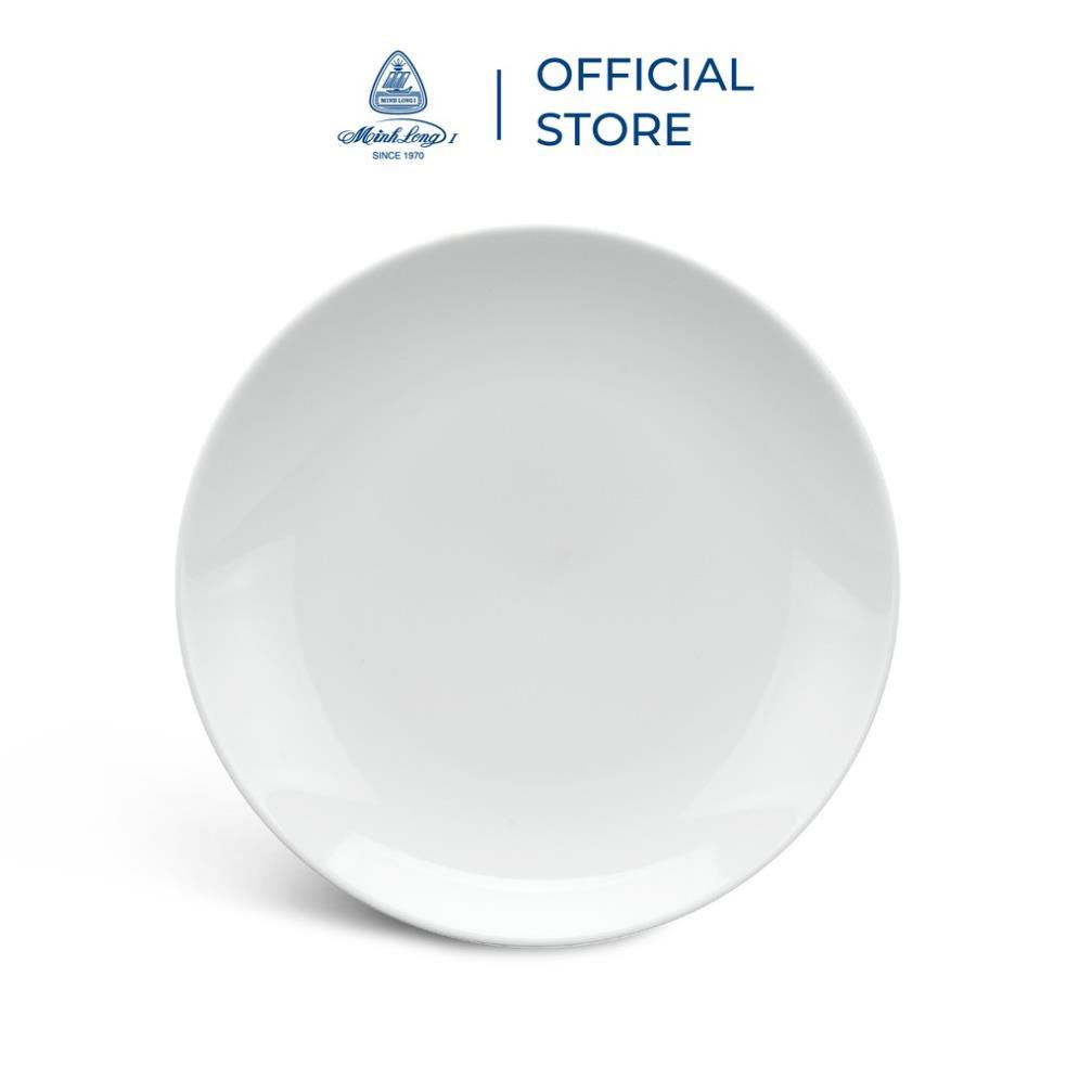 Bộ chén dĩa sứ Minh Long 36 sản phẩm - Daisy - Trắng