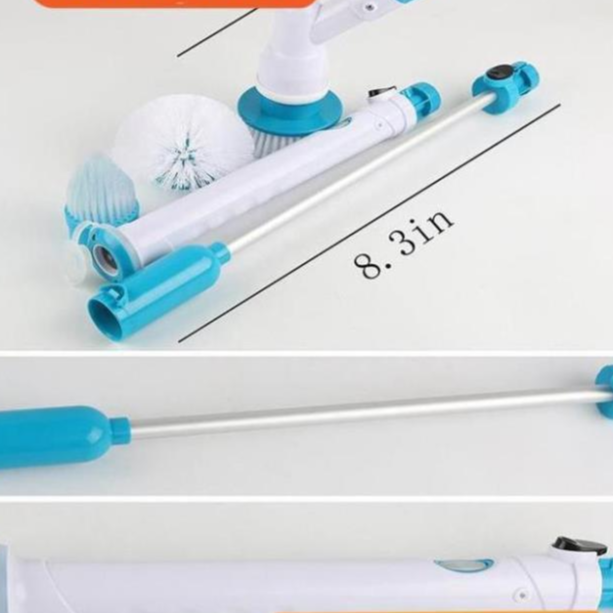 Chổi Lau Nhà Lau Chùi Thông Minh loại dùng Điện Đa Năng 360 Độ Lau Sạch Nhanh, Nhỏ Gọn, Tiện Dụng