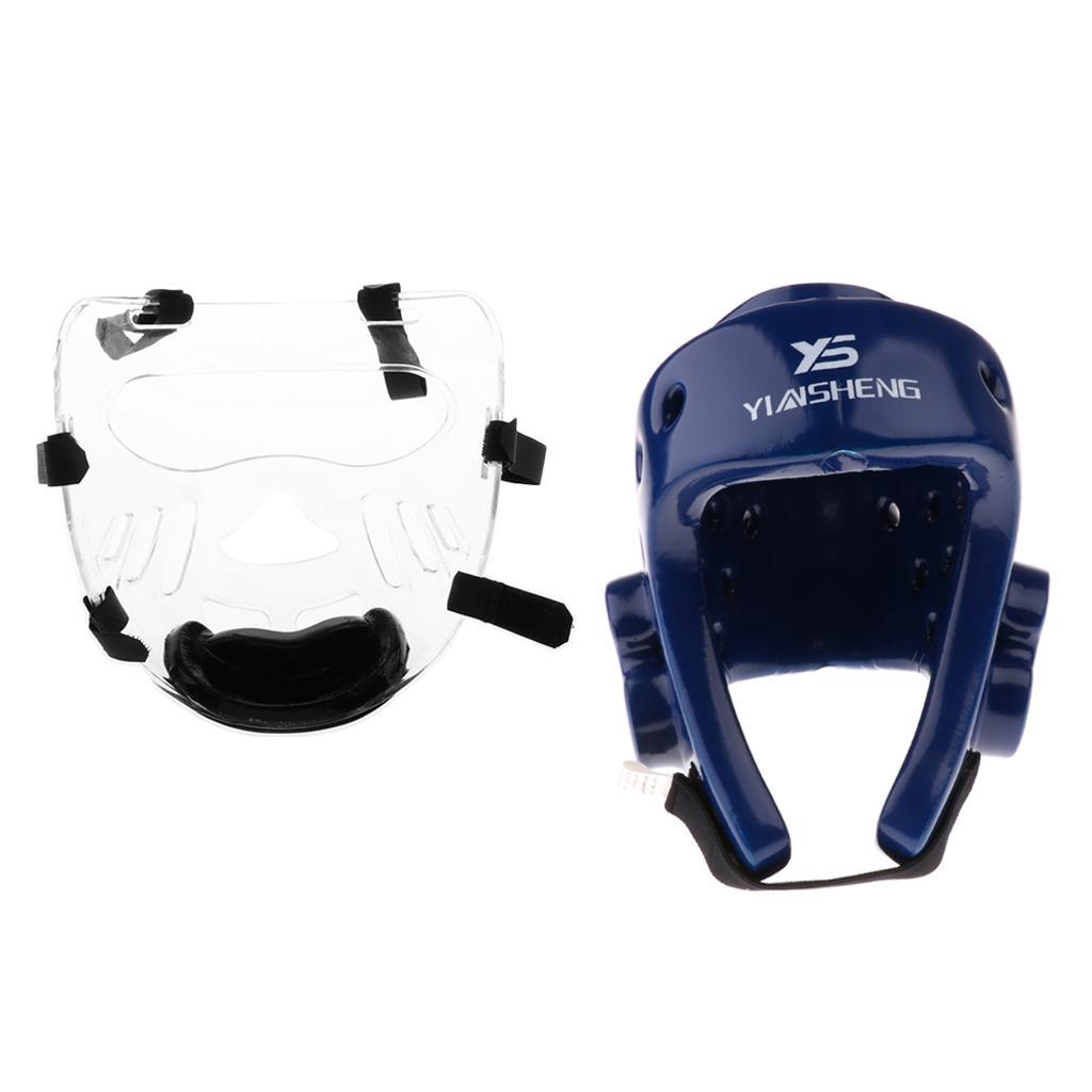 Boxing Headgear  Sparring  Detachable Transparent    for Men Women Boys and  Choose Colors & Sizes