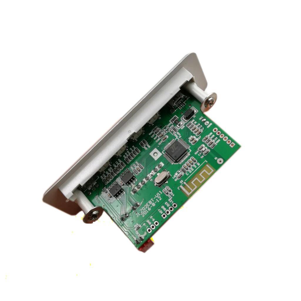DC5V Wireless MP3 WMA Decoder Board USB TF FM Radio Audio Module For Car 3W Stereo Amplifier Output