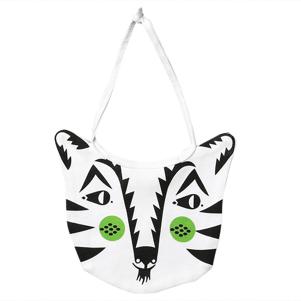 Waterproof Bibs Baby Kids Tiger/Bear Cotton Bandana Feeding Saliva Towel Children Supplies