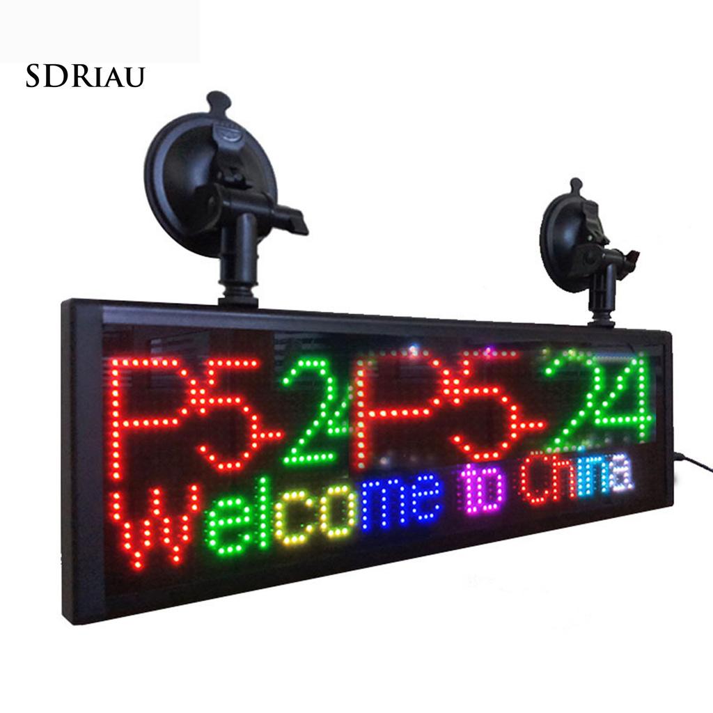 Bảng Đèn Led Xqcdx Dc 12v Kèm Điều Khiển Từ Xa