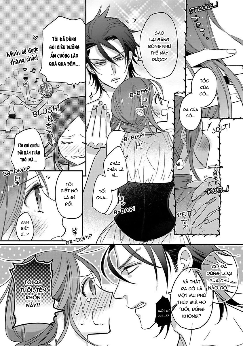 thái tử bạo chúa ở thế giới khác muốn cưới tôi ~ tên sói đen muốn cầu thân cô phù thủy tái sinh chapter 1.2 4