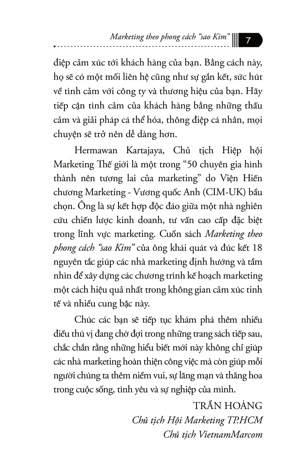 Marketing theo phong cách "sao Kim" - Hemawan Kartajaya