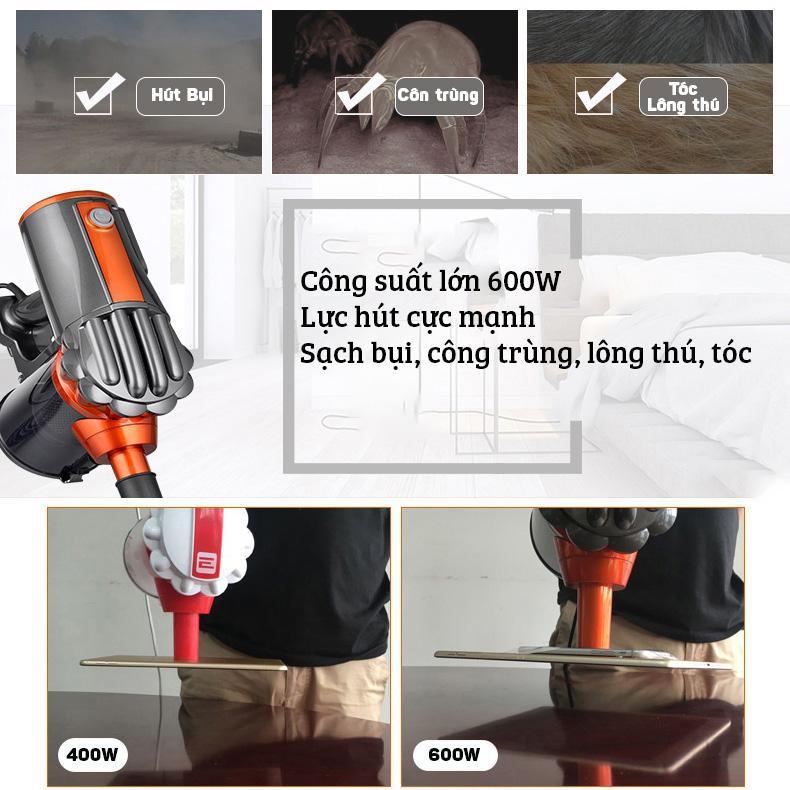 Hút bụi cầm tay gia đình giảm ồn - Home and Garden