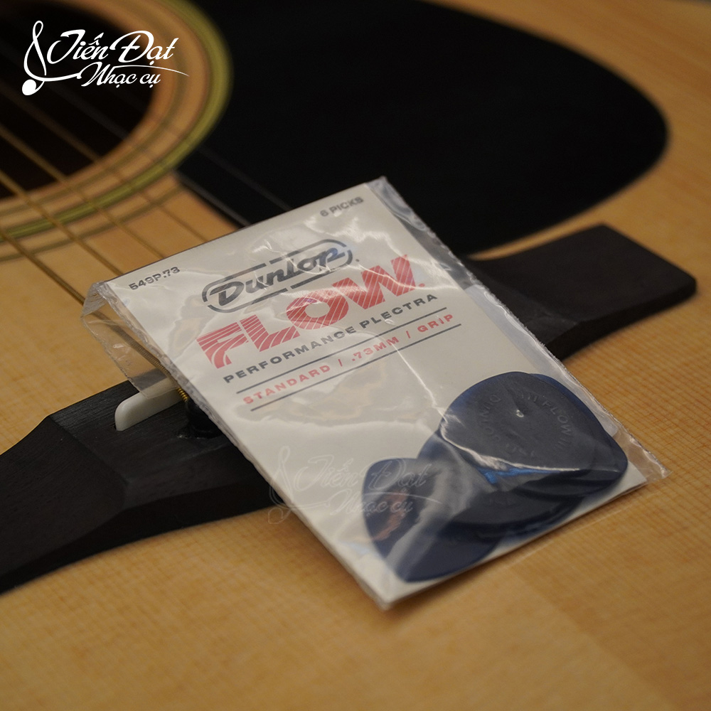 Pick Móng Gảy Dành Cho Đàn Guitar USA Jim Dunlop 549P.73 Flow, 6 Chiếc