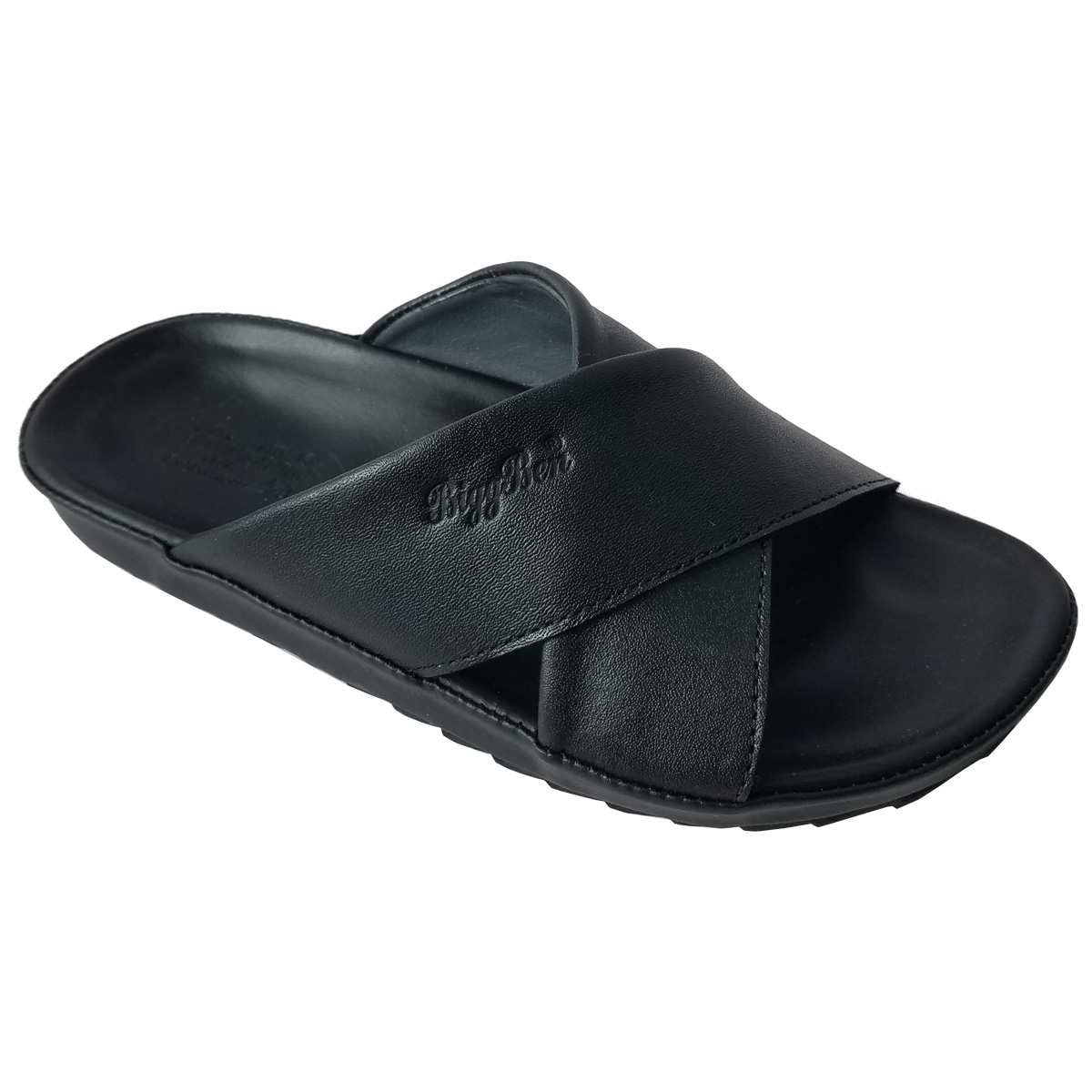 Dép Nam Quai Ngang  Da Bò BIGGBEN DN365