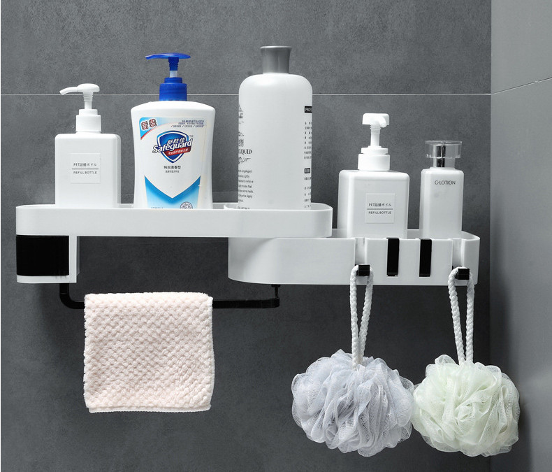 Kệ để đồ nhà tắm xoay 180 2 tầng sang trọng siêu chắc chắn, tiện dụng GD236-KNTXoay