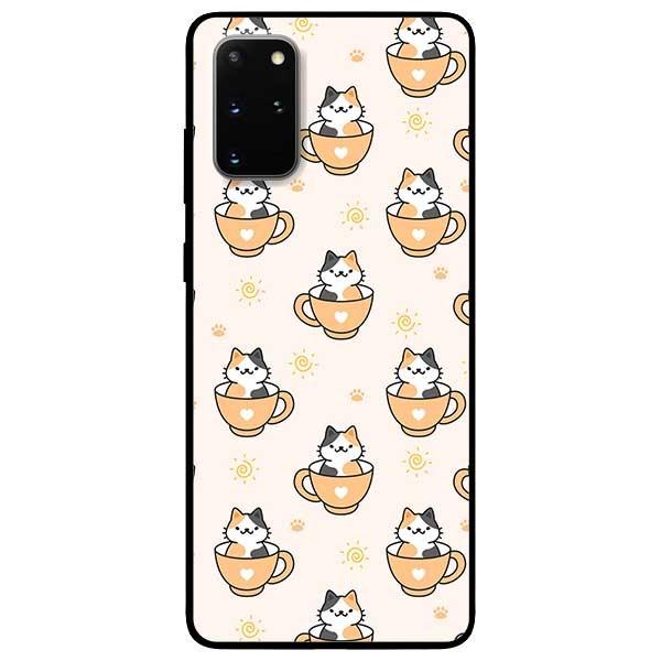 Ốp lưng dành cho Samsung S20 - S20 Plus - S20 Ultra mẫu Mèo Ly Tình Yêu