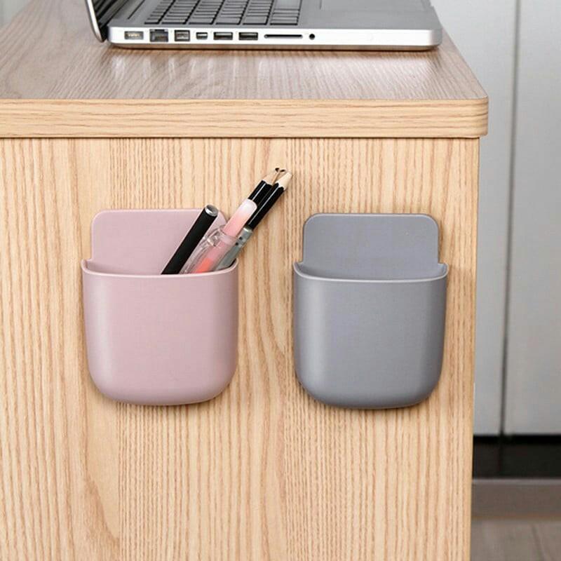 Combo 3 ống cắm điều khiển dán tường đa năng – Giao màu ngẫu nhiên - Hàng Chất Lượng