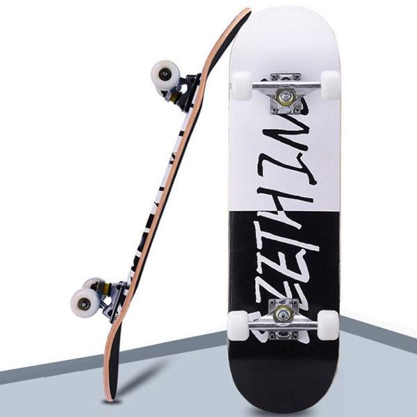 Ván Trượt Skateboard Gỗ Phong 7 Lớp , Mặt Nhám Cao Cấp, Ván Trượt Thể Thao Chuyên Nghiệp( Nhiều màu lạ mắt)