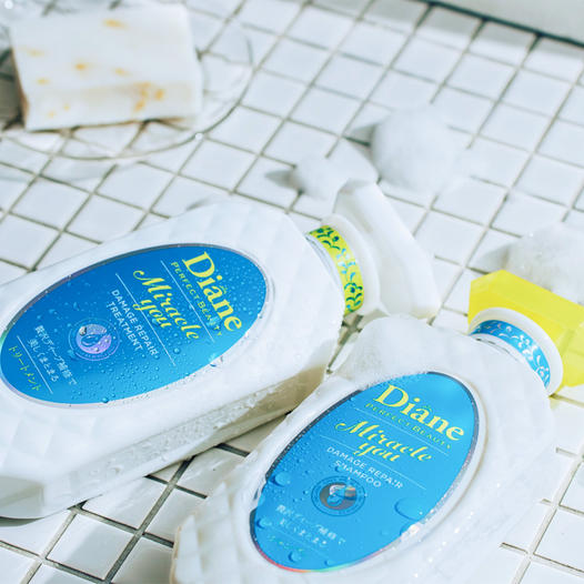 Combo gội xả phục hồi hư tổndành cho tóc nhuộm tẩy Diane Miracle You Damage Repair & Treatment 450ml*2