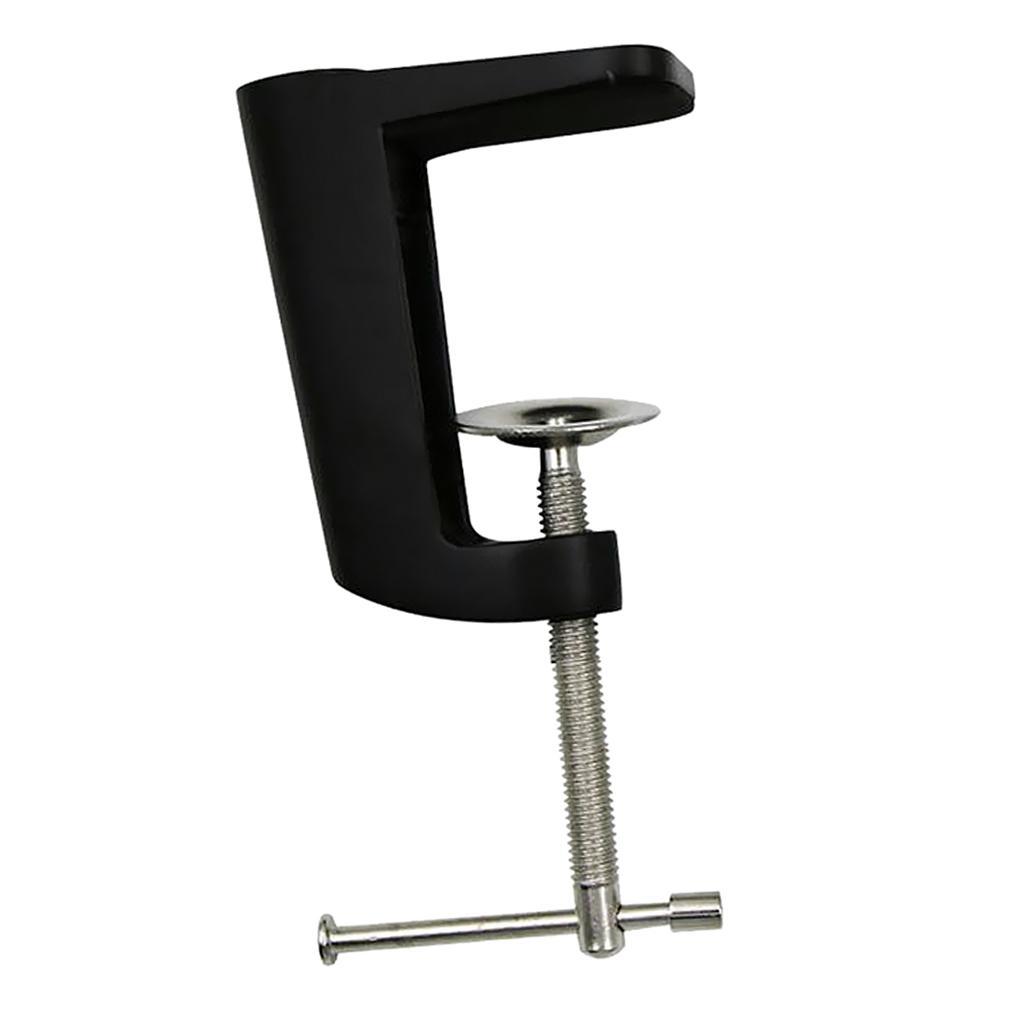 4x Metal Adjustable Arm Desk Clamp Table Lamp Clip Holder Stand