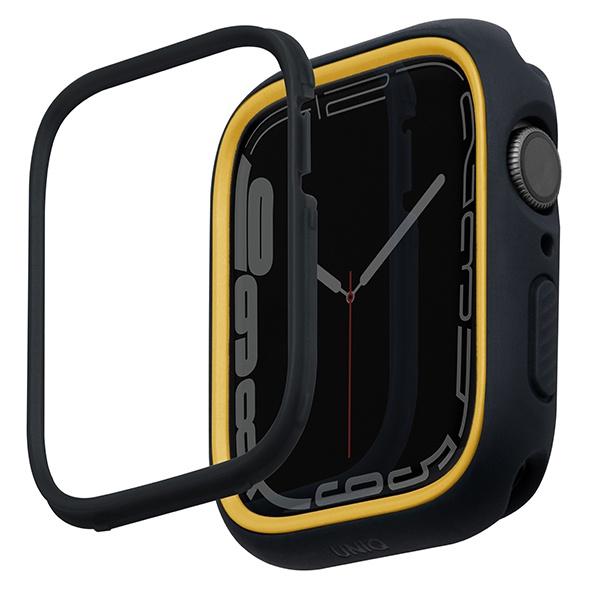 HÀNG CHÍNH HÃNG - Ốp dành cho Apple Watch UNIQ Modou Viền Thiết Kế Chắc Chắn Không Ố Vàng Chống Va Đập Dễ Dàng Tháo Lắp